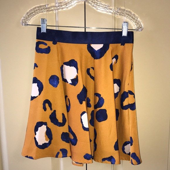 Phillip Lim Leopard Skirt in Burnt Orange - Picture 4 of 8